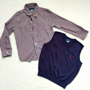 Andy & Evan shirt and vest for boys